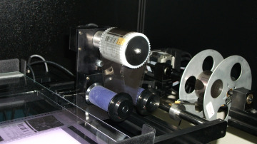 Images being Extracted from the Film Roll